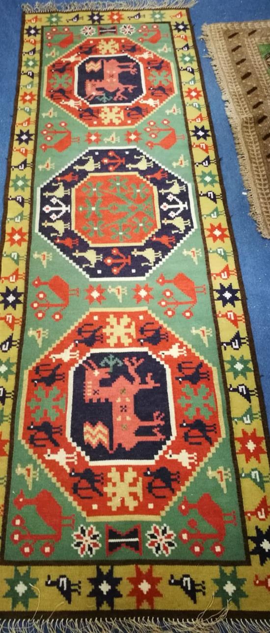 A Kelim rug 210 x 68cm